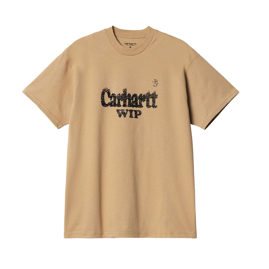 Carhartt WIP Spree Halftone T-Shirt (Dusty Brown/Black)