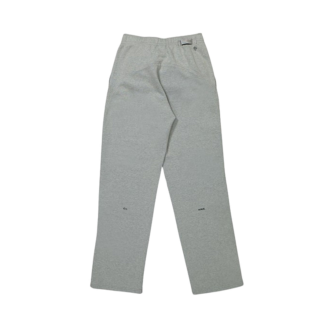 NOCTA Open-Hem Fleece Pants (DK Grey Heather/Matte Silver/Black)