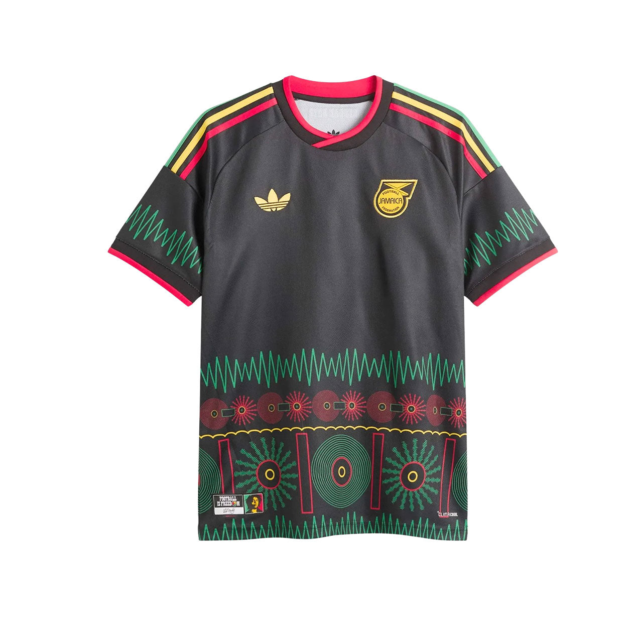 Adidas Jamaica 26 x Bob Marley Away Jersey (Black) – Burn Rubber