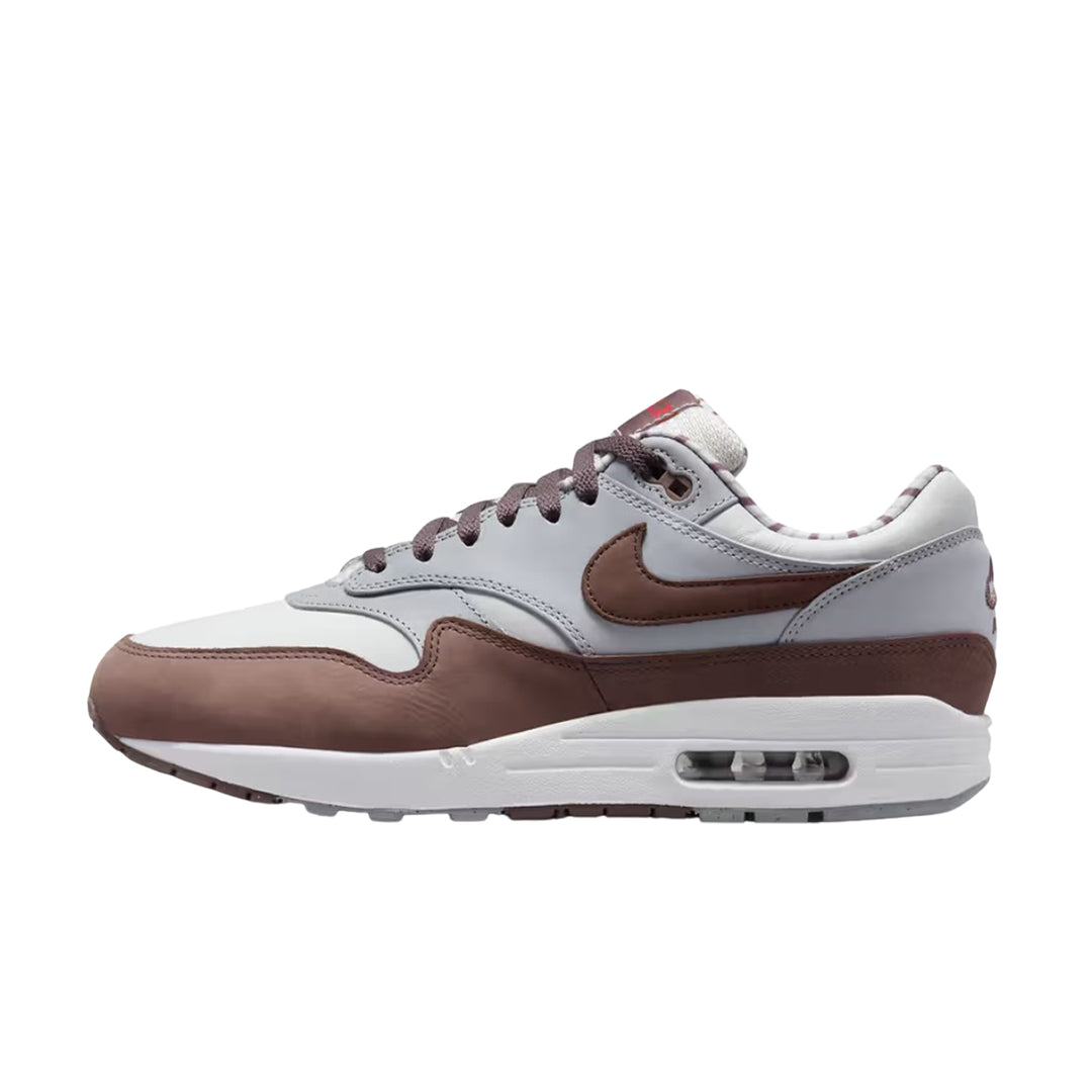 Nike Air Max 1 Premium (Summit White/Plum Eclipse-Wolf Grey)