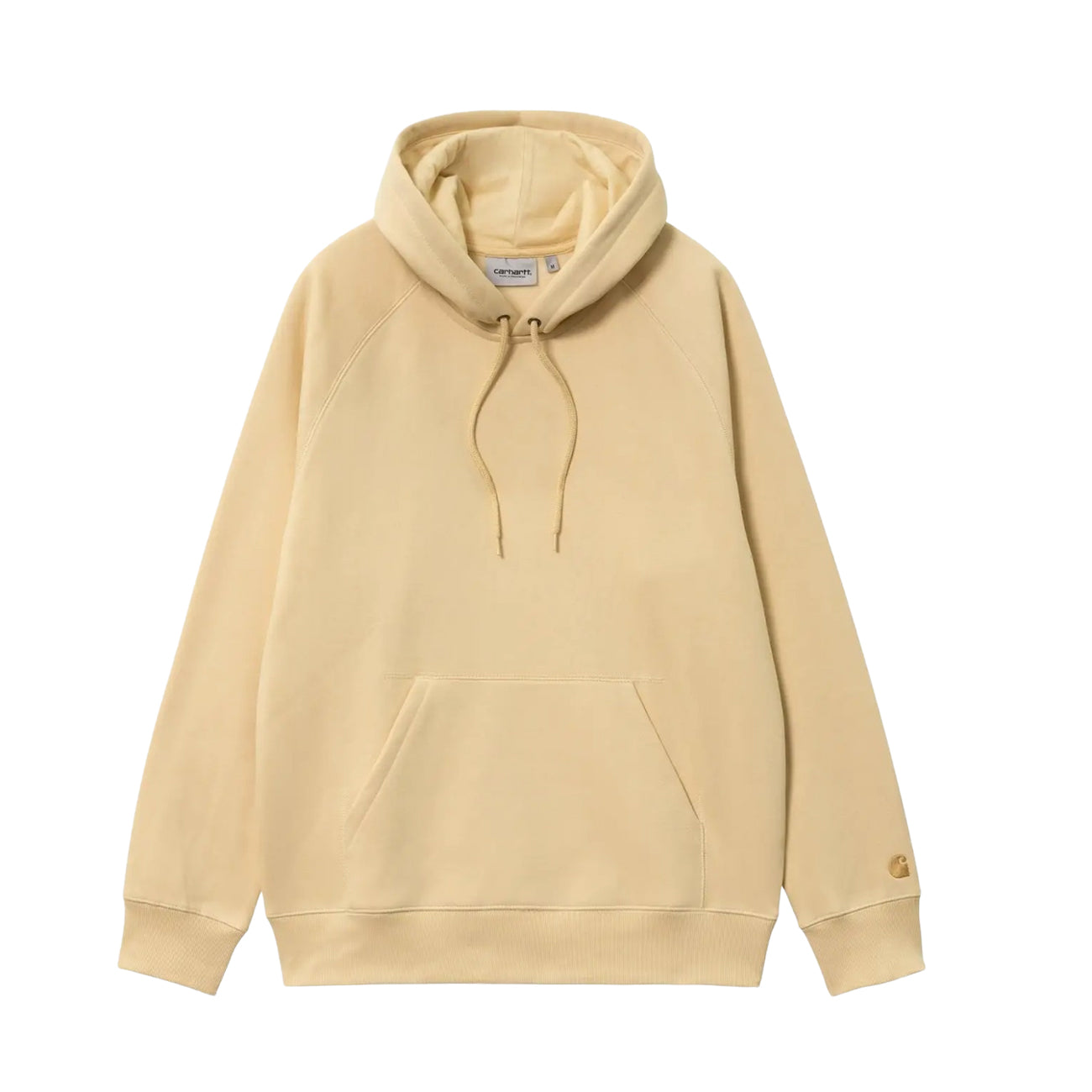 Carhartt WIP Hooded Chase Sweatshirt Citron Burn Rubber