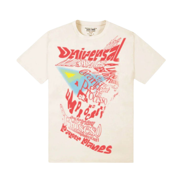 Paper Planes Universal Language Tee (Egg Shell)