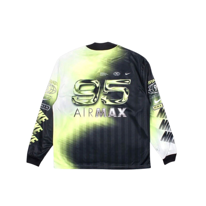 Nike Culture of Football Dri-FIT Long-Sleeve Soccer Jersey (Volt/black/white)