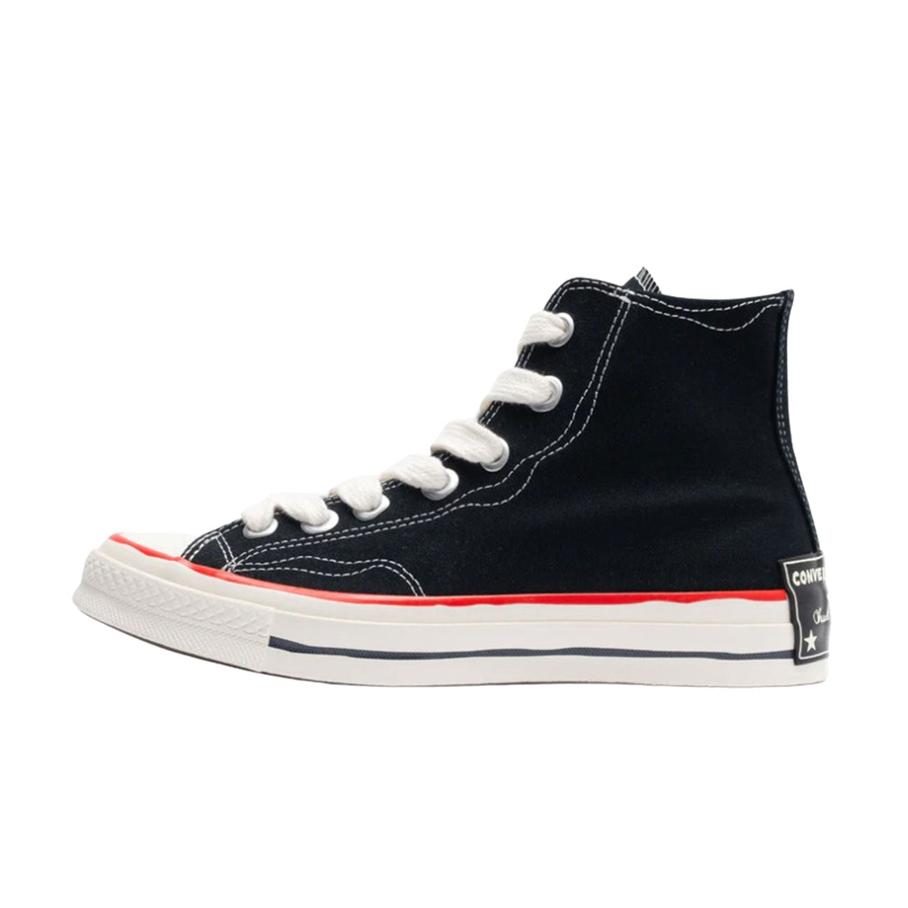 Converse Chuck 70 HI Black White Red