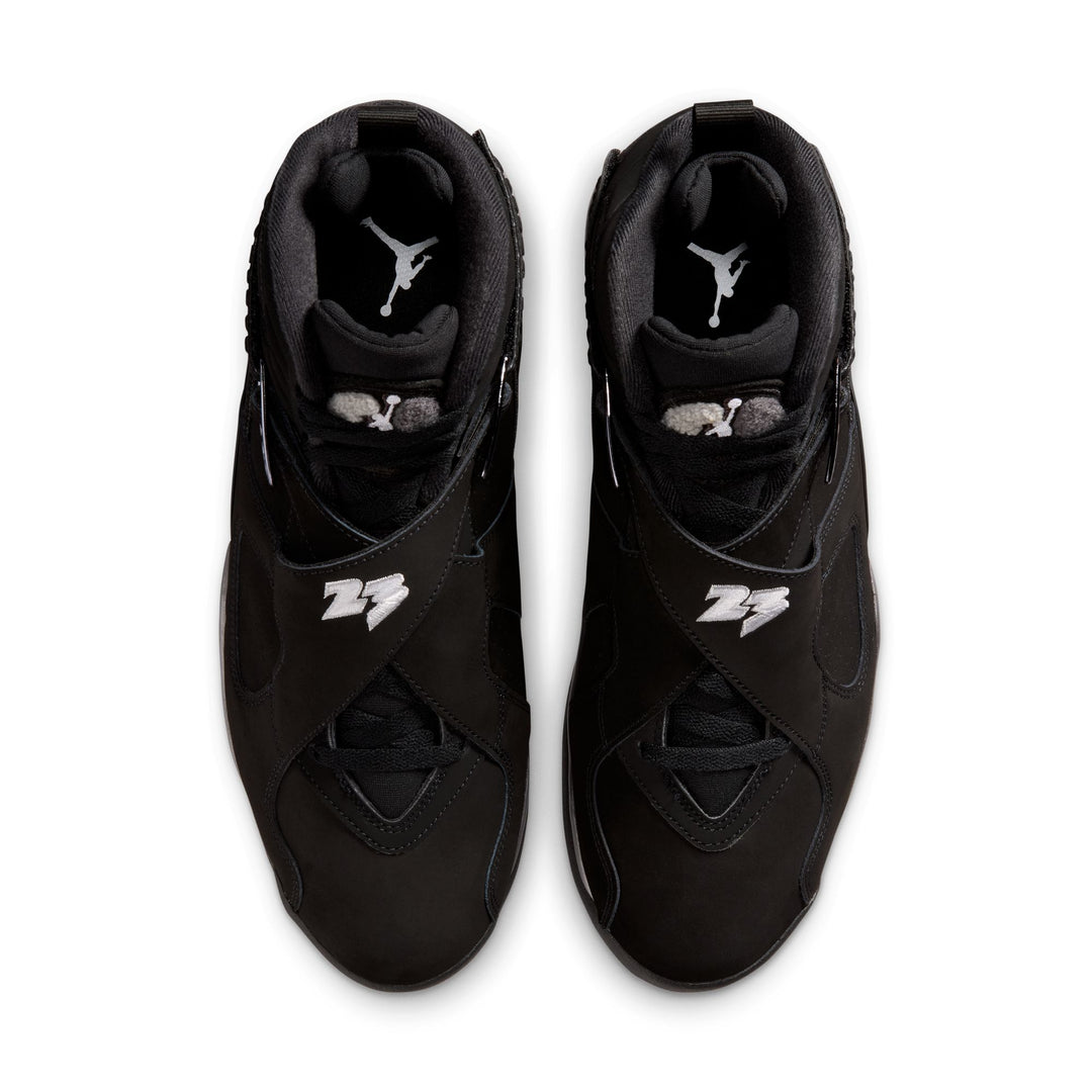 Air Jordan 8 Retro (Black/White-Lt Graphite)