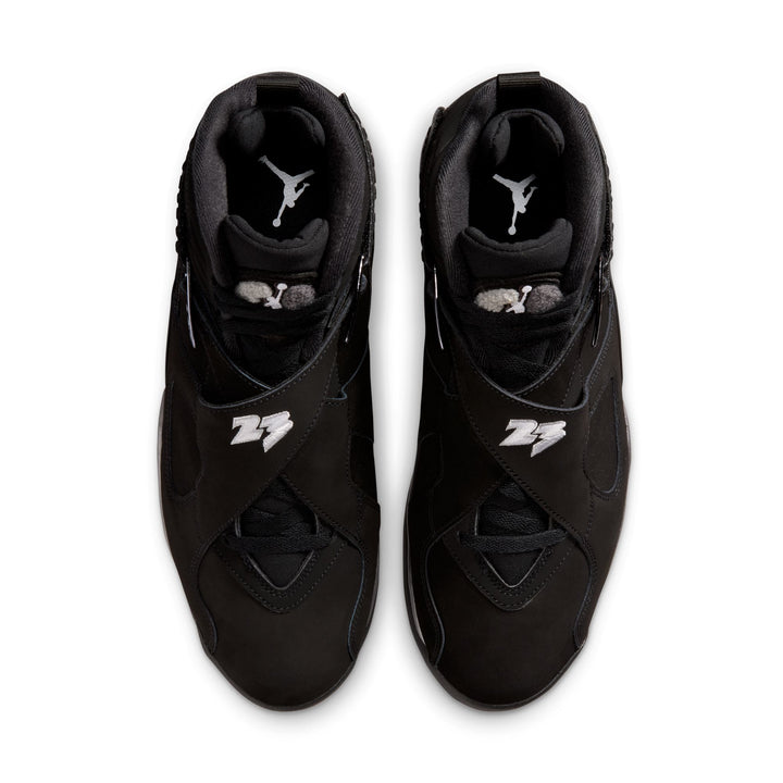 Air Jordan 8 Retro (Black/White-Lt Graphite)