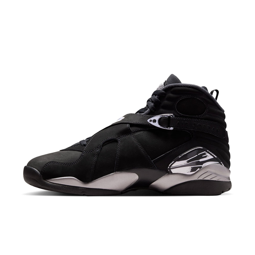 Air Jordan 8 Retro (Black/White-Lt Graphite)