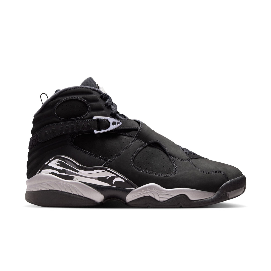 Air Jordan 8 Retro (Black/White-Lt Graphite)