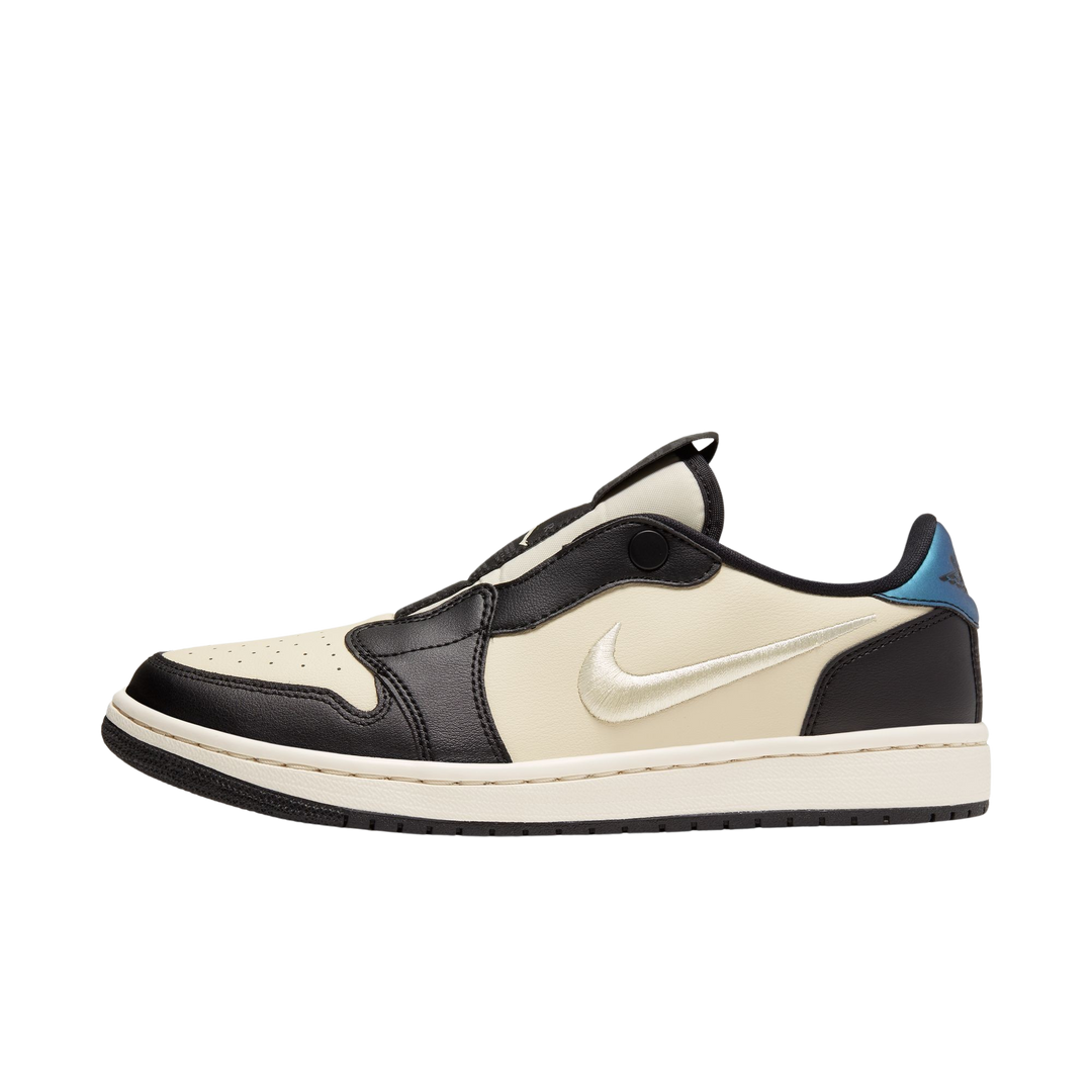 Air Jordan 1 Retro Low Slip WMNS Fossil Black Ivory Anthracit Burn Rubber