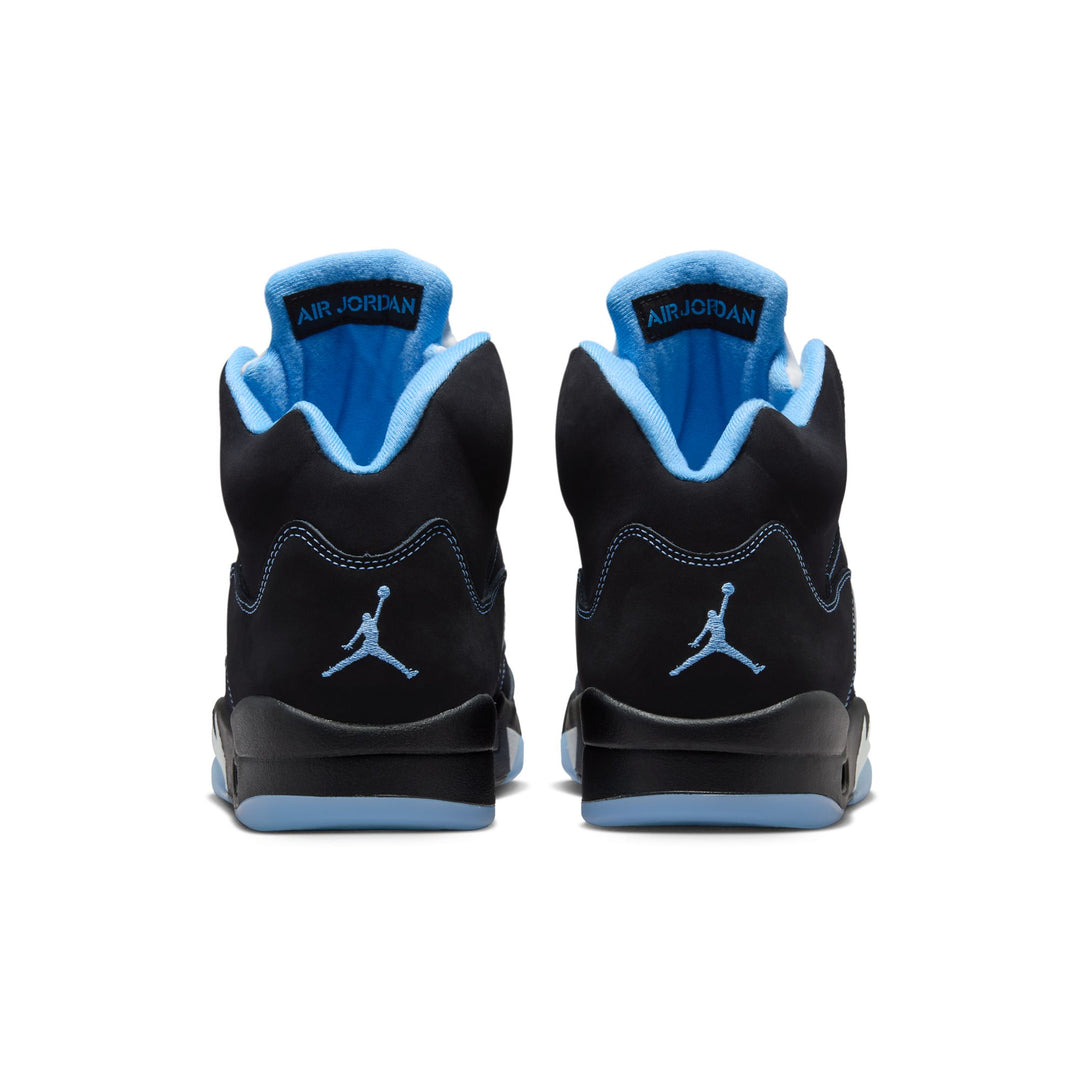 Air Jordan 5 Retro(Black/university Blue-white)