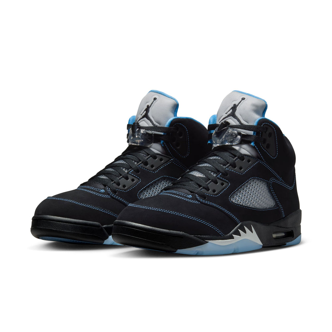 Air Jordan 5 Retro(Black/university Blue-white)