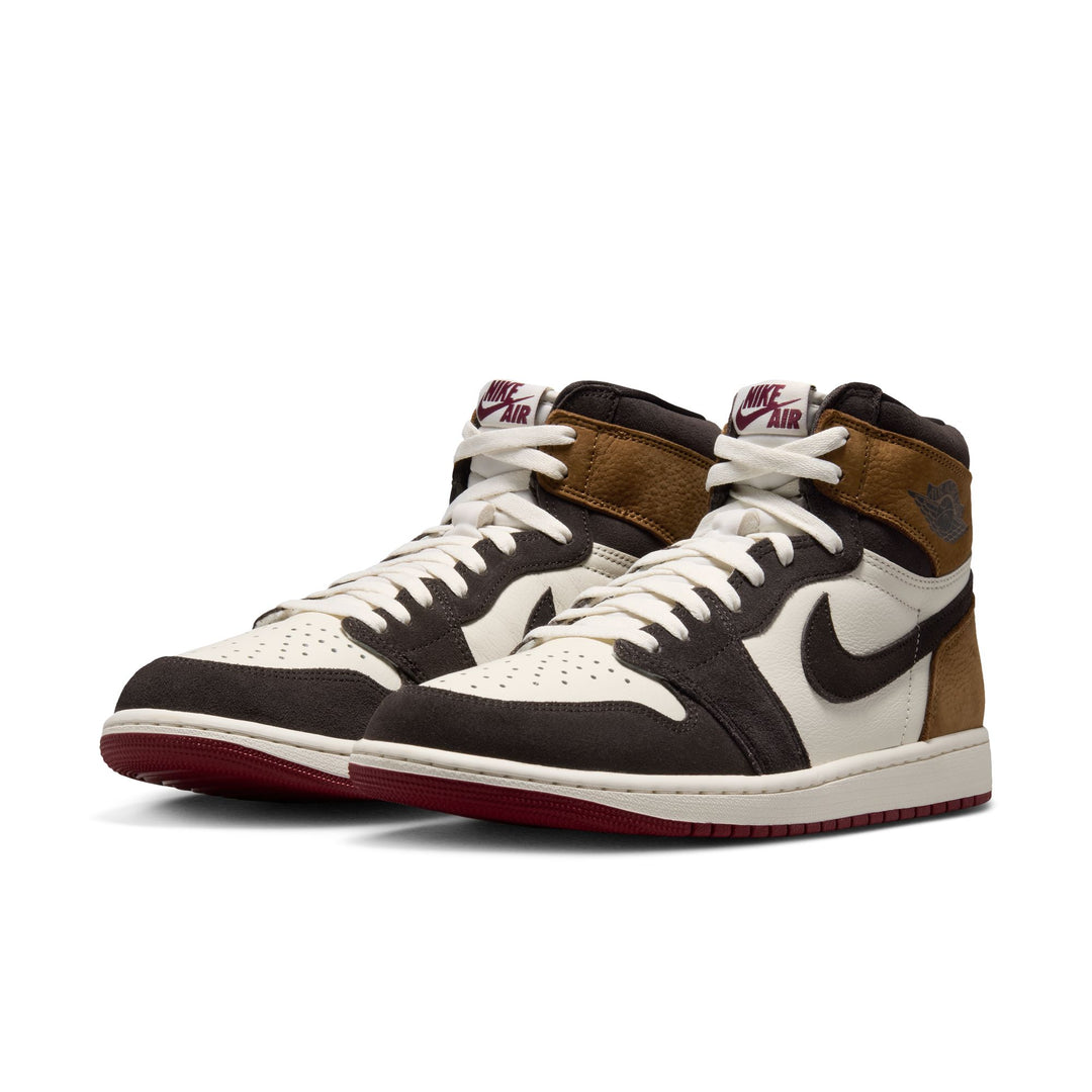 Air Jordan 1 Retro High OG "Love Letter" (Shadow Brown/Tm Red-Lt British Tan)