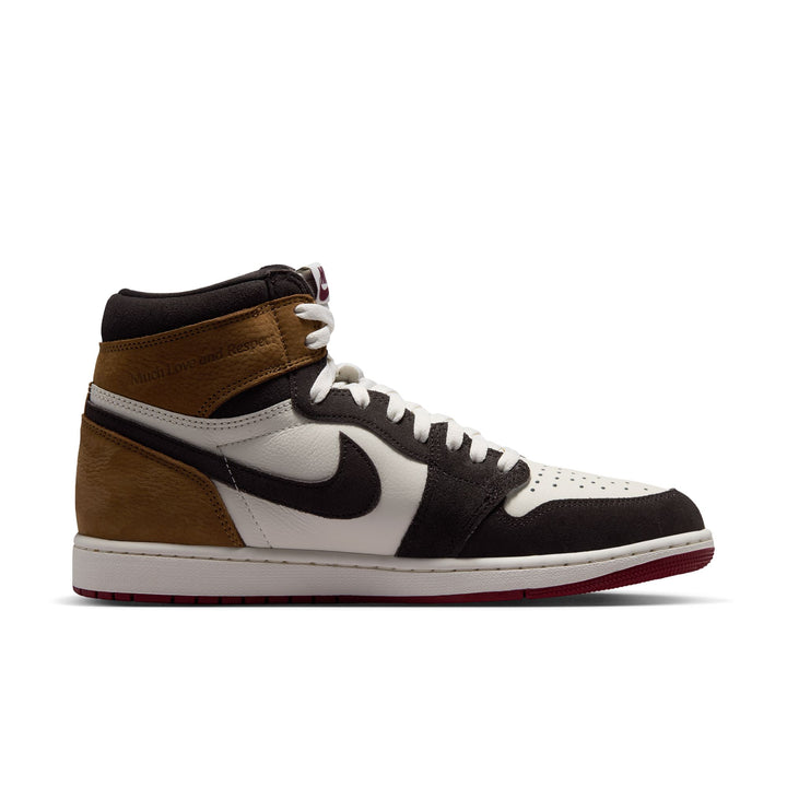 Air Jordan 1 Retro High OG "Love Letter" (Shadow Brown/Tm Red-Lt British Tan)