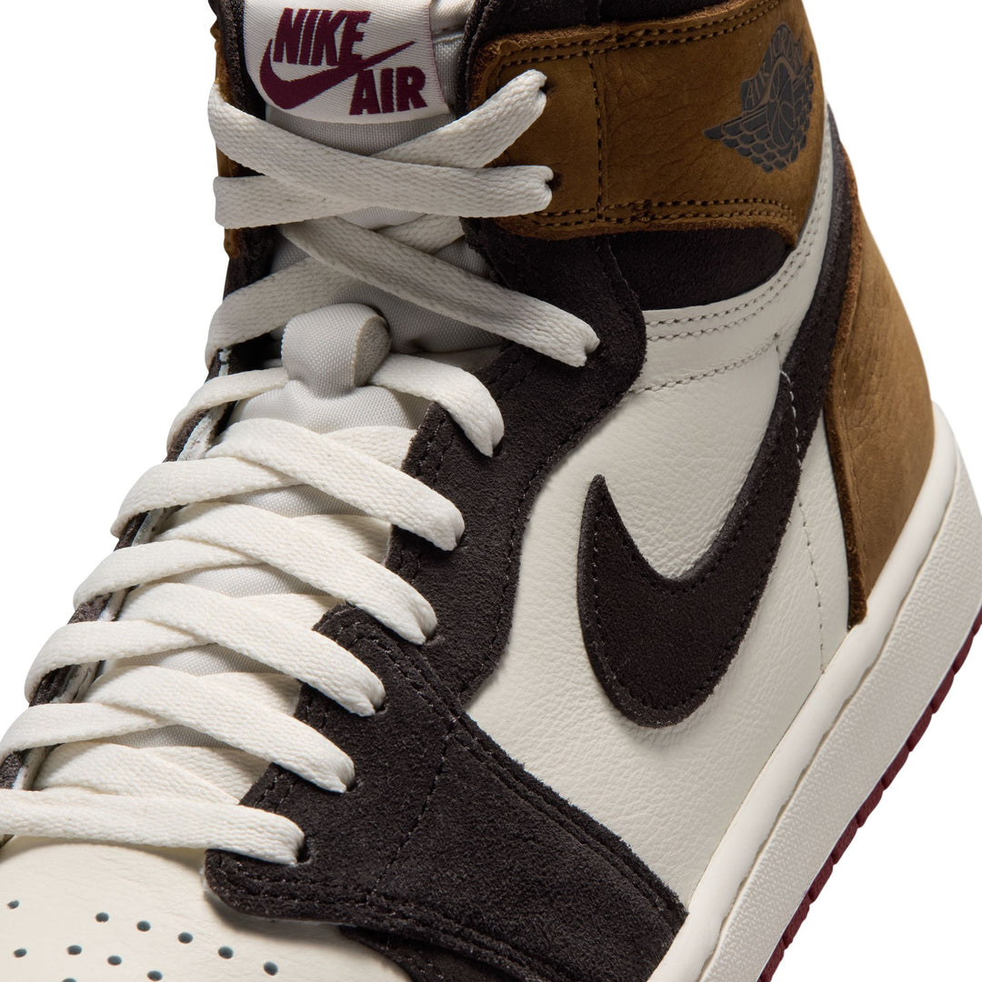 Air Jordan 1 Retro High OG "Love Letter" (Shadow Brown/Tm Red-Lt British Tan)