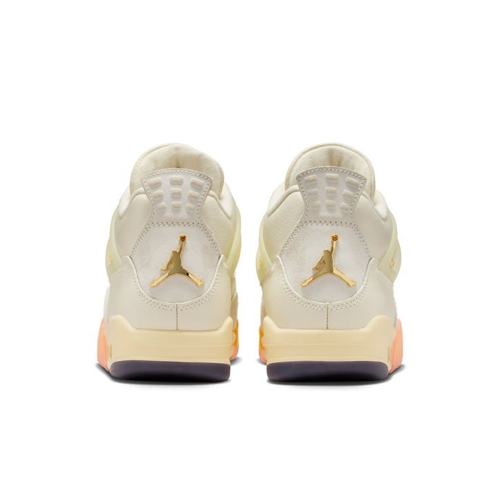 Wmns Air Jordan 4 Retro "Birds of Paradise" (Coconut Milk/Multi-Color)