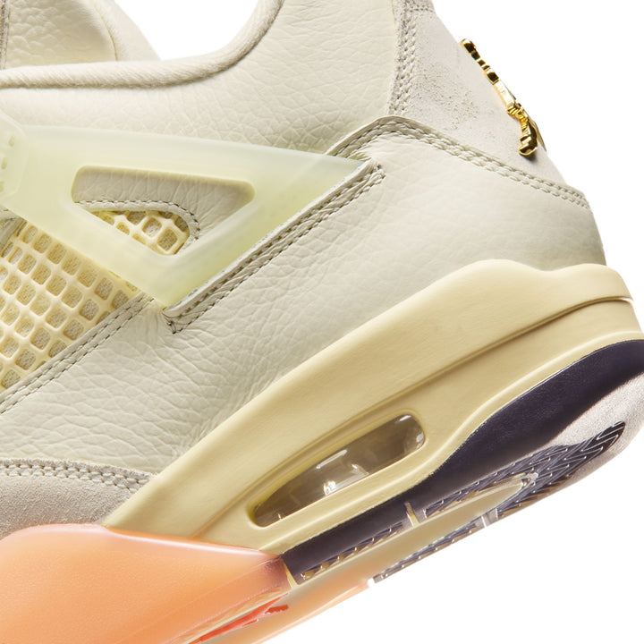 Wmns Air Jordan 4 Retro "Birds of Paradise" (Coconut Milk/Multi-Color)