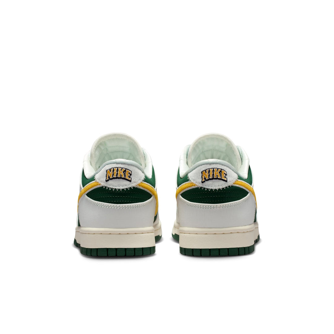 Nike Dunk Low Retro (Sail/ University Gold-Fir-University Red)