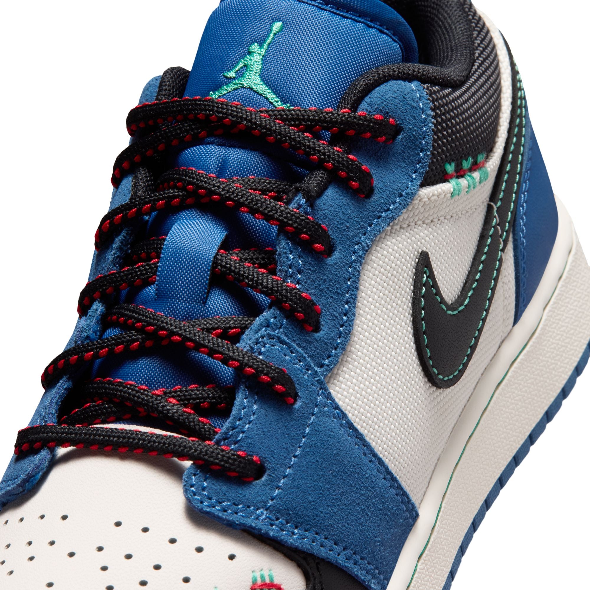 Air Jordan 1 Low SE (True Blue/Black-University Red) – Burn Rubber