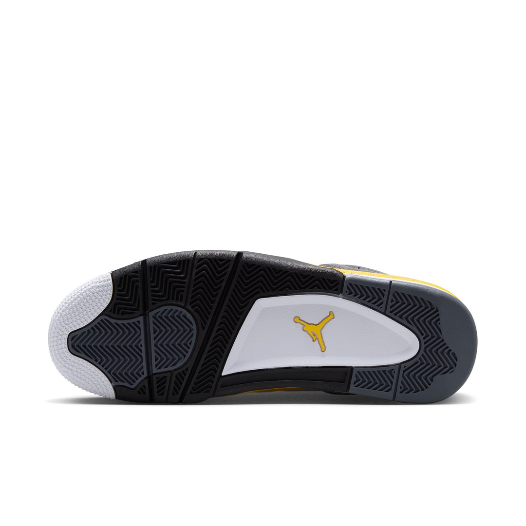 Air Jordan 4 Retro "Tour Yellow" (White/Tr Yllw-DK BL Gry-Black)