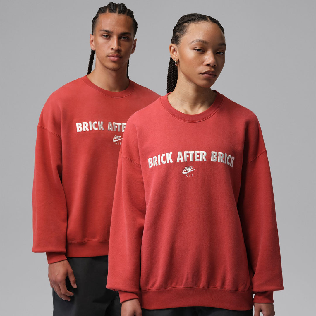 Jordan BIKE AIR x Nigel Sylvester Crewneck (Cinnabar)