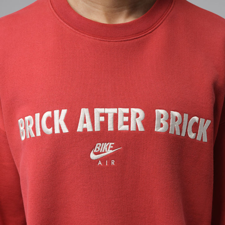 Jordan BIKE AIR x Nigel Sylvester Crewneck (Cinnabar)