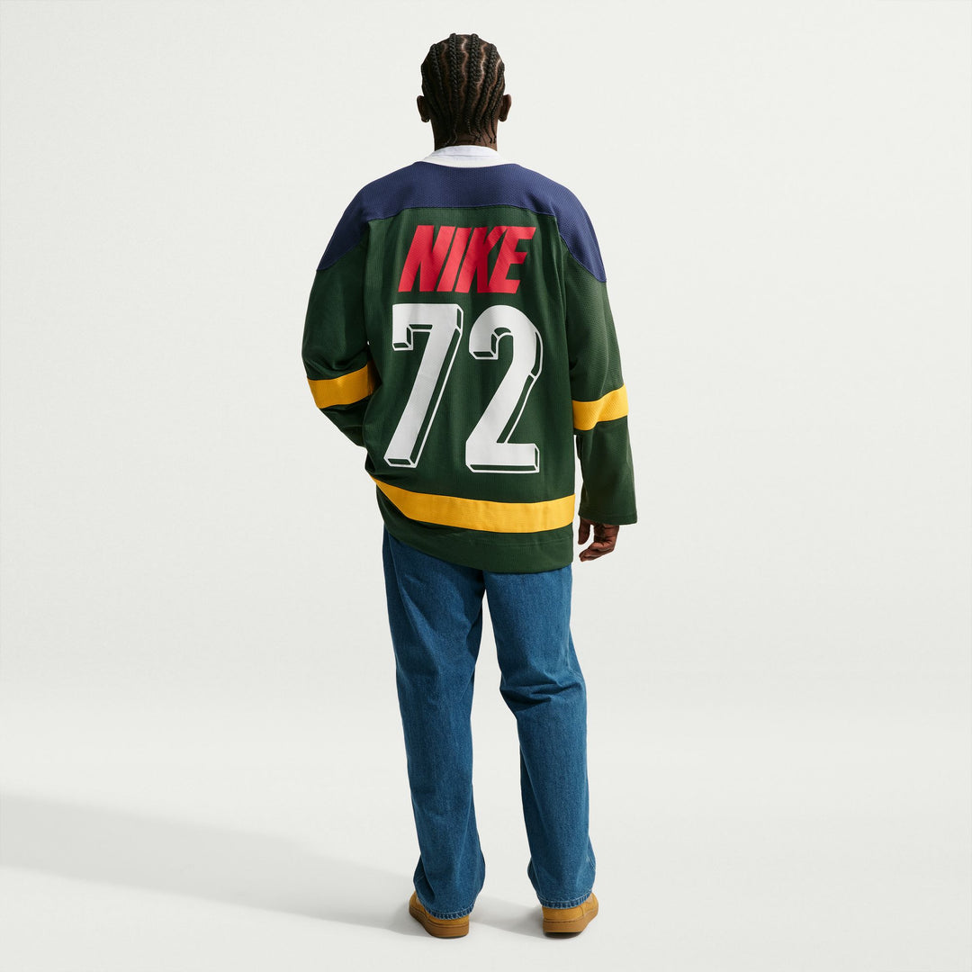 Nike Sportswear Club Hockey Jersey (Fir/Midnight Navy-University Red)