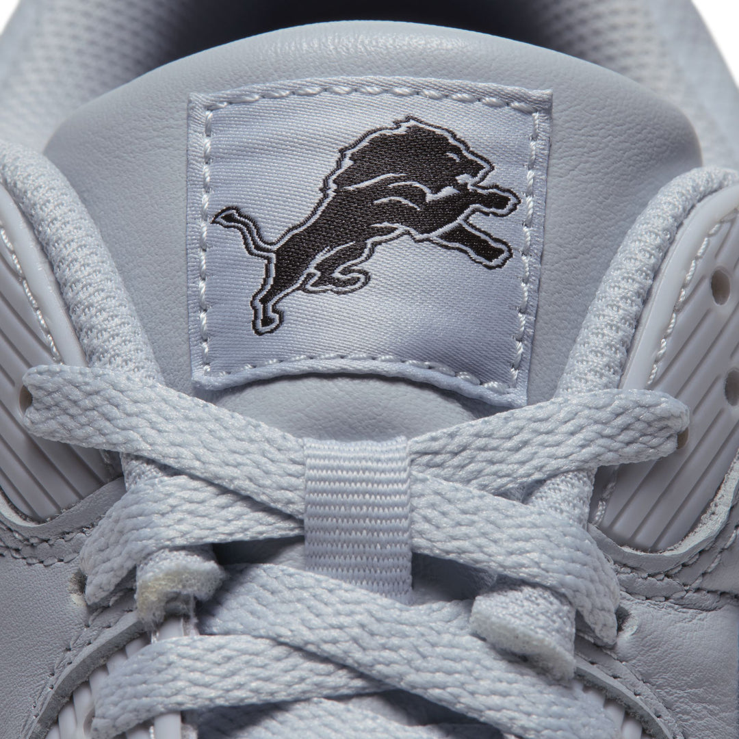 Nike NFL Rivalry Air Max 90 LIONS (Field Silver/Blue Spark-Black)