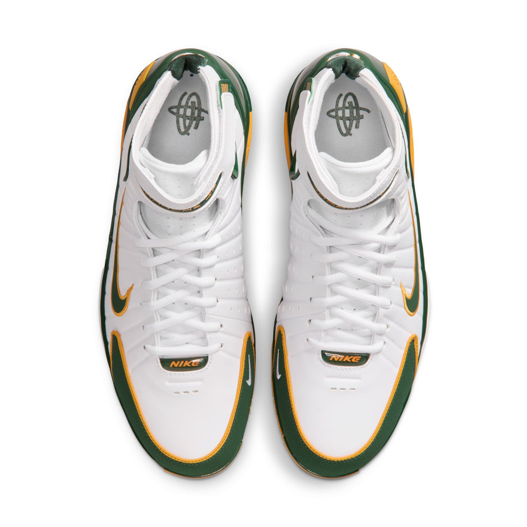 Nike Air Zoom Huarache 2K4 SB (White/Deep Forest-Canyon Gold)