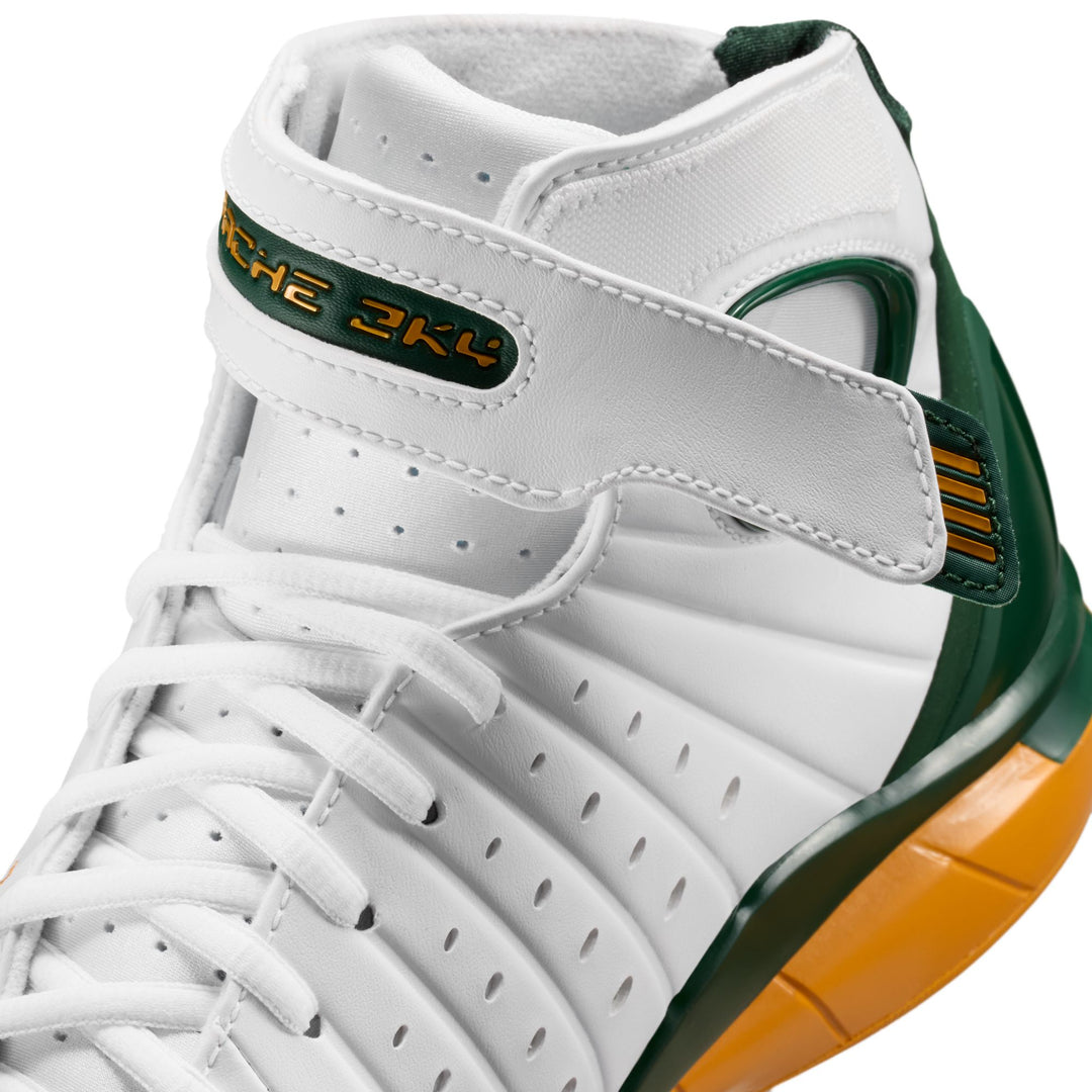 Nike Air Zoom Huarache 2K4 SB (White/Deep Forest-Canyon Gold)