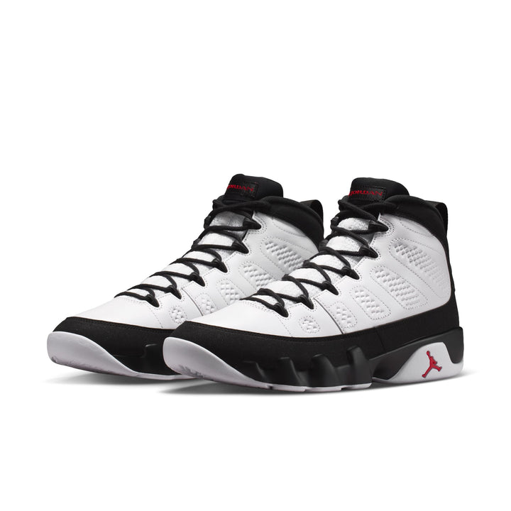 Air Jordan 9 Retro (White/True Red-Black)