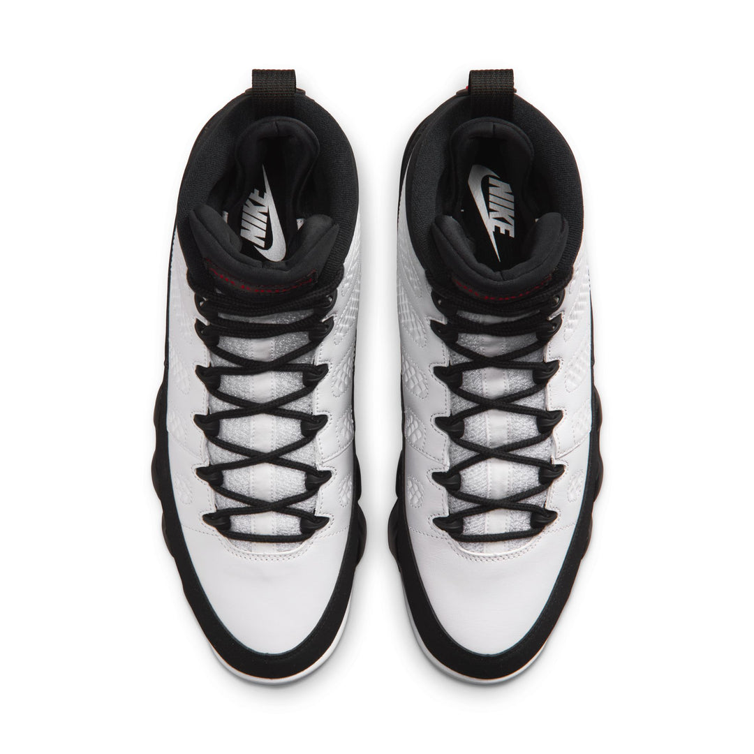 Air Jordan 9 Retro (White/True Red-Black)