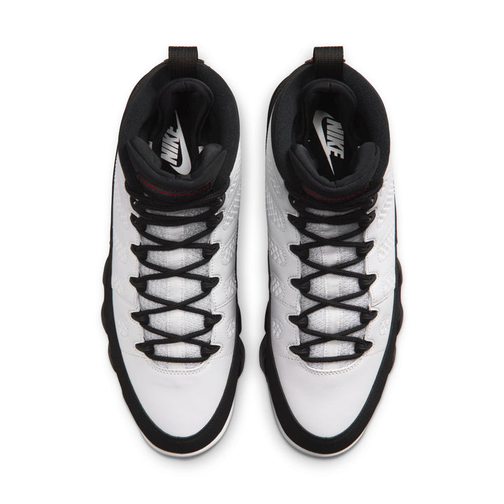 Air Jordan 9 Retro (White/True Red-Black)