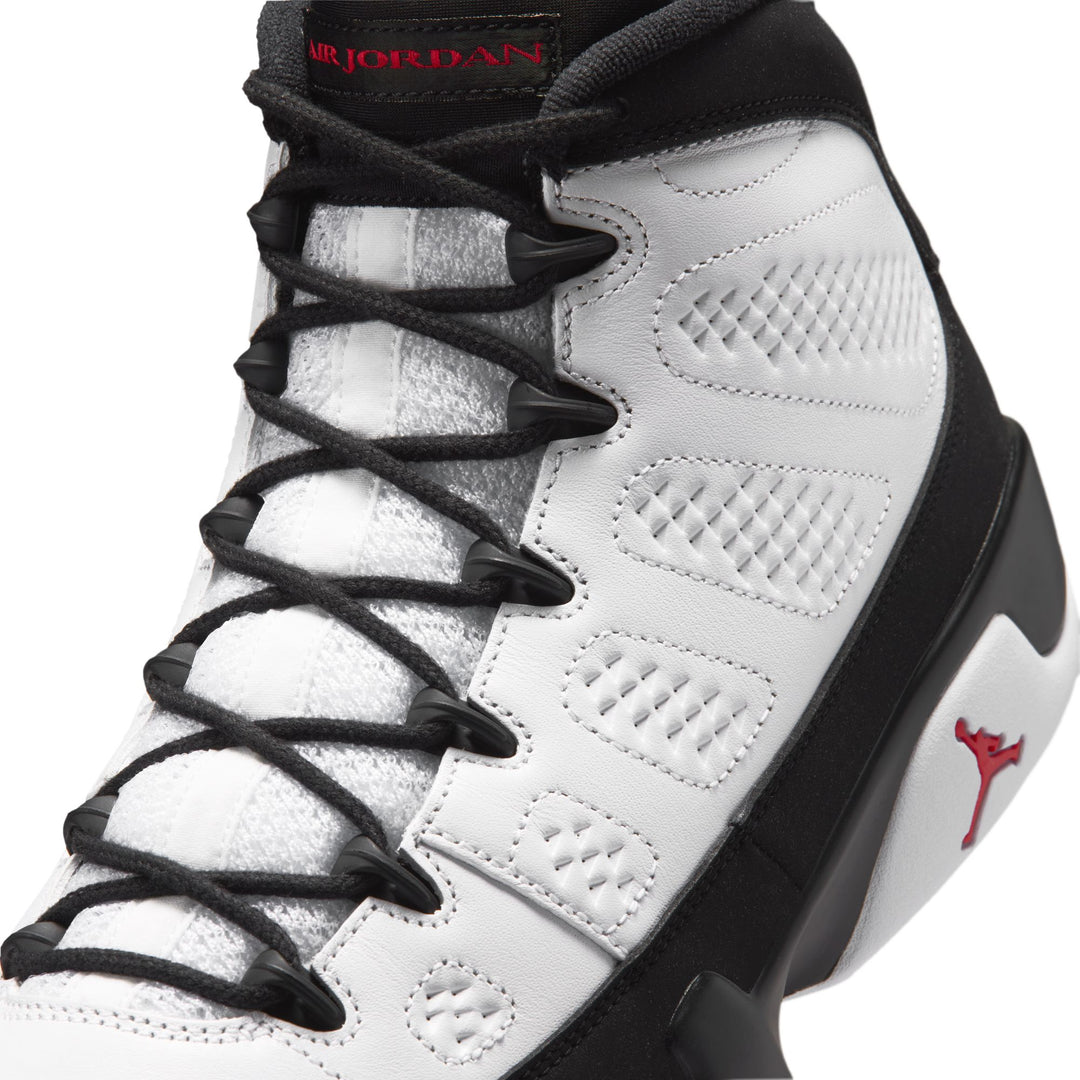 Air Jordan 9 Retro (White/True Red-Black)