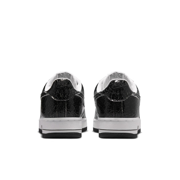 Air Force 1 Cracked Leather (Black/Black-White)