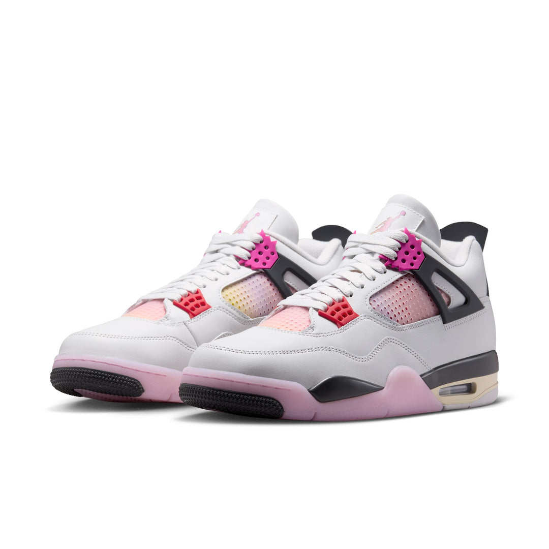 Air Jordan Retro 4 "Comic" (Off White/Fire Pink-Anthracite)
