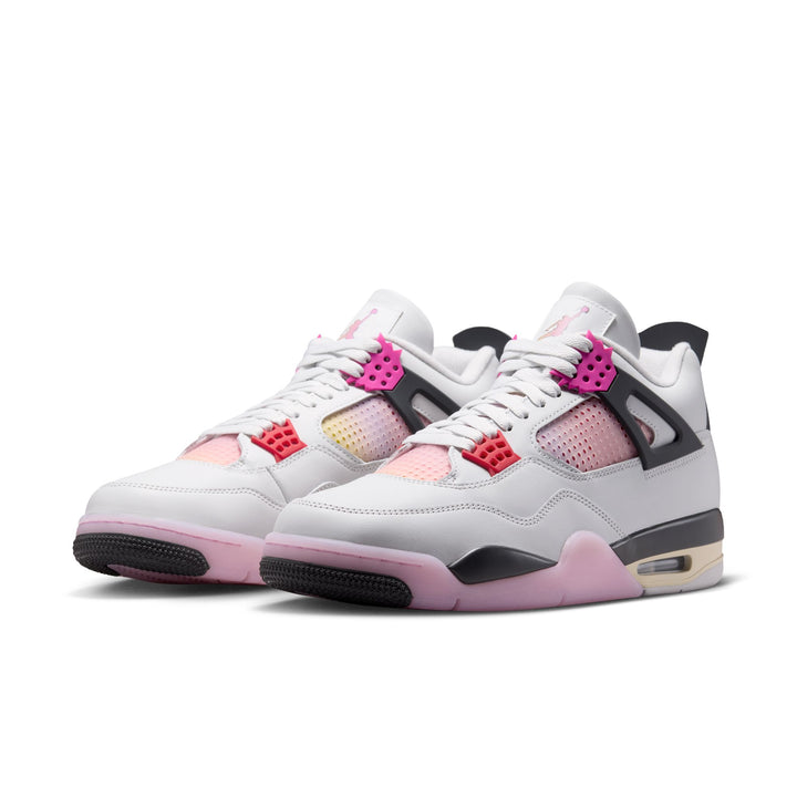 Air Jordan Retro 4 "Comic" (Off White/Fire Pink-Anthracite)