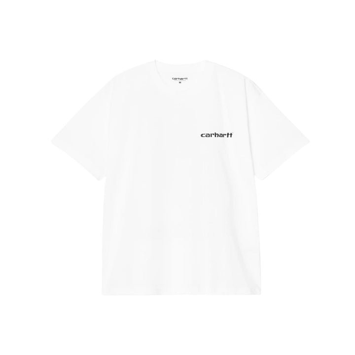 Carhartt WIP S/S Archive Script T-Shirt (White)
