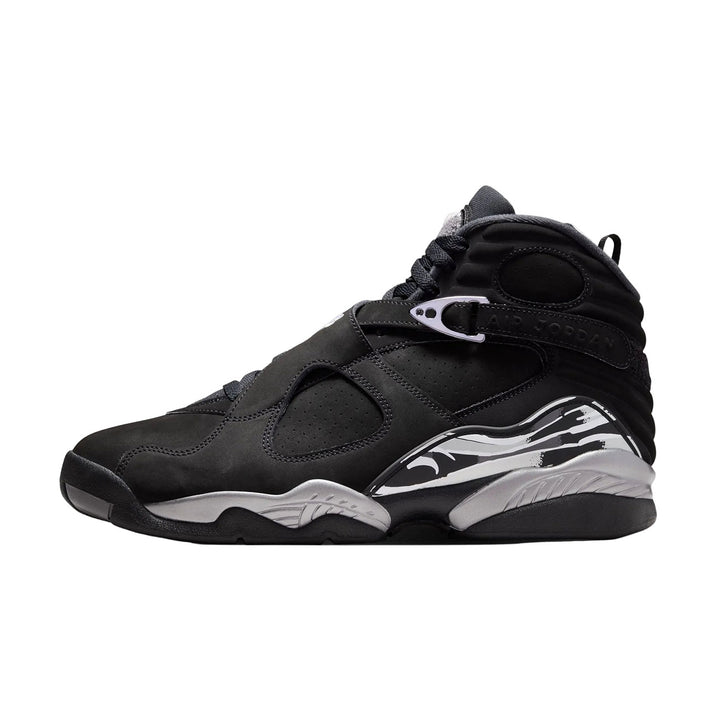 Air Jordan 8 Retro (Black/White-Lt Graphite)