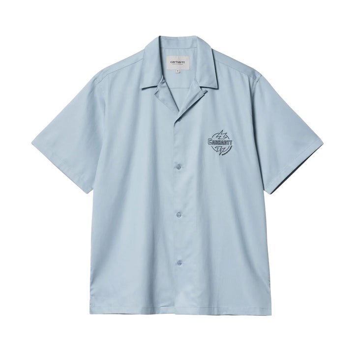 Carhartt WIP Ablaze Shirt (Misty Sky / Black)