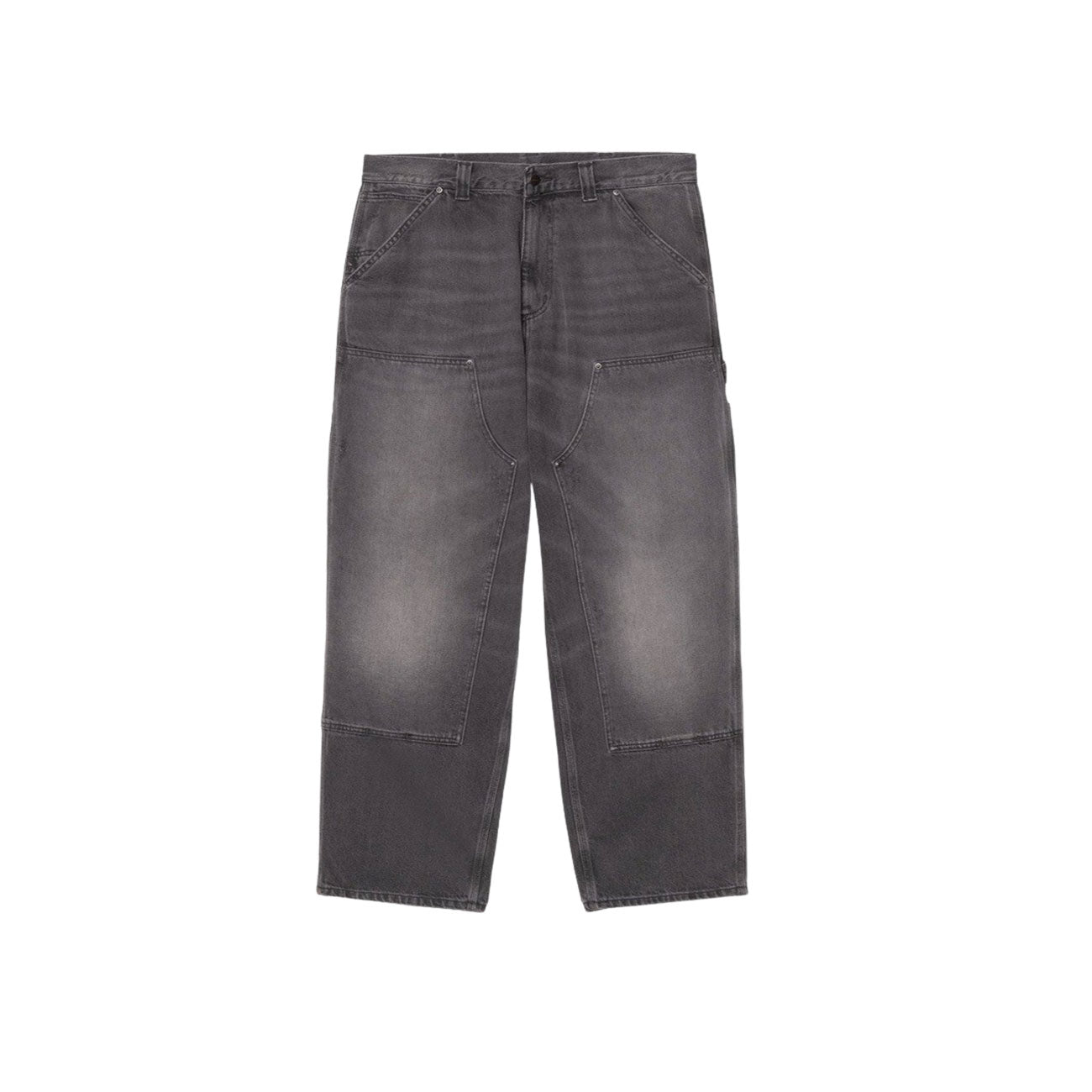 Carhartt WIP OG Double Knee Pant (Black *Grind Wash*) – Burn Rubber