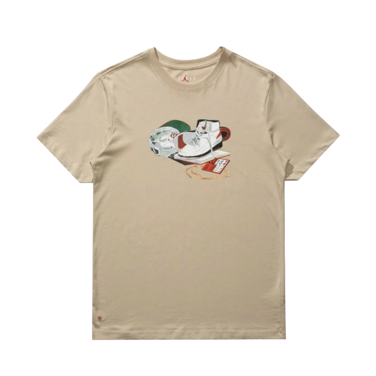 Jordan Artist Series Tee By Jacob Rochester (Rattan/White)