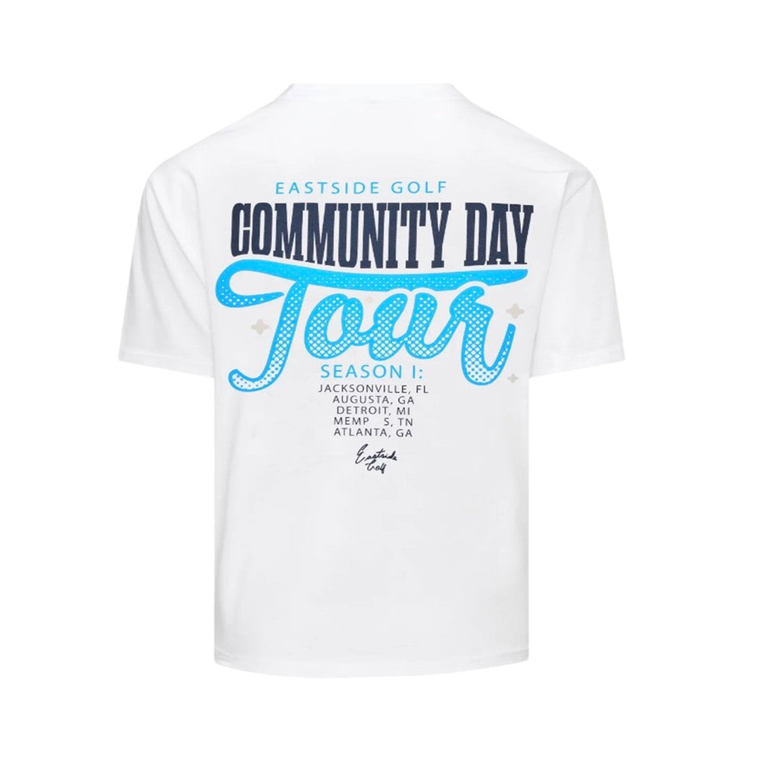 Eastside Golf Community Tee (Bright White)