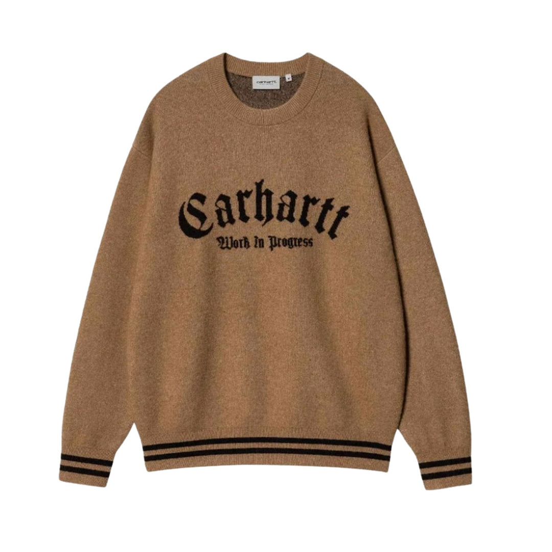Carhartt WIP Onyx Sweater (Hamilton Brown/Black)
