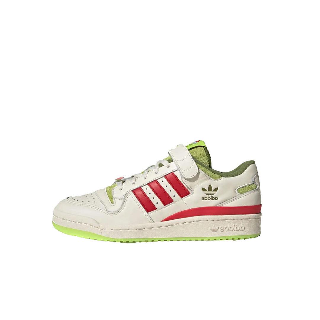 Adidas x Grinch Forum GS (Cream White/ Collegiate Red /Slime Green)
