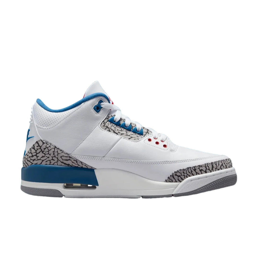 Air Jordan 3 Retro OG (White/Fire Red-True Blue)