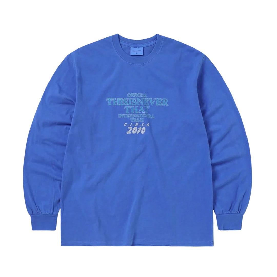 Thisisneverthat Meteor L/S Tee (Blue)