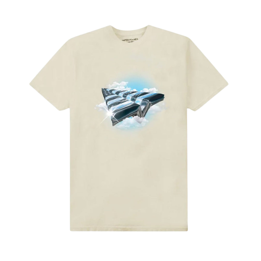 Paper Planes Above the Clouds Tee (Eggshell)