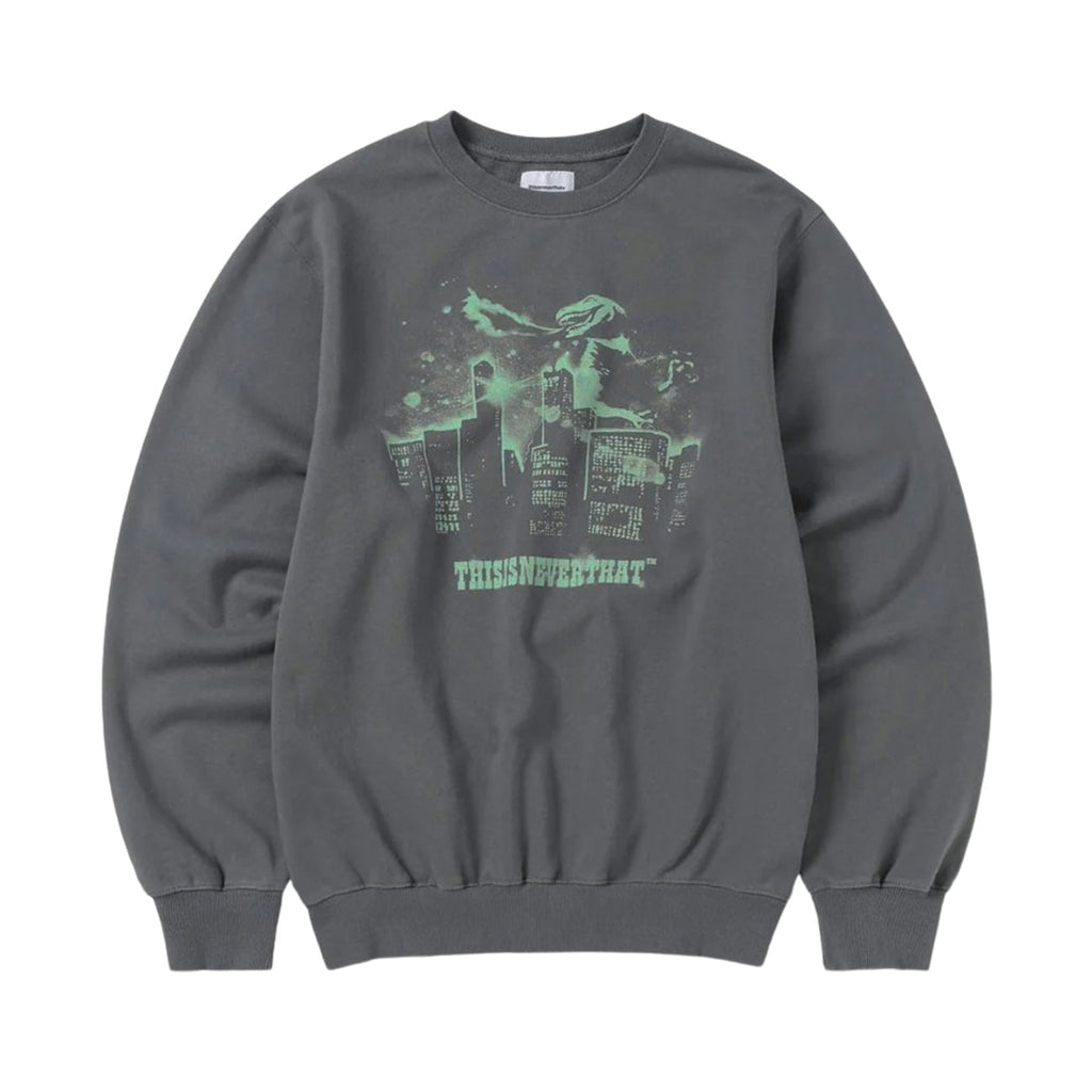 Thisisneverthat Nightmare Crewneck (Dark Grey) - Main Image