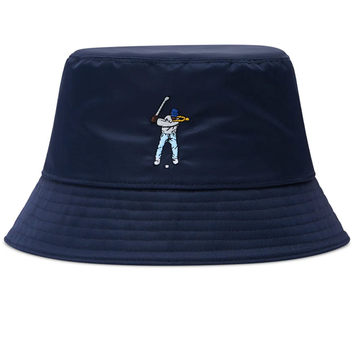 Eastside Golf Nylon Bucket Hat (Navy)