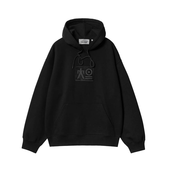 Carhartt WIP x TRESOR Basement Hooded Sweatshirt (Black/ Grey)